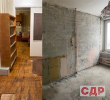 Демонтажные работы в старой квартире – Москва.