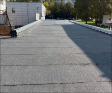 Замена кровли на крыше.