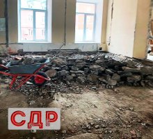 Демонтажные работы в офисе, Москва.