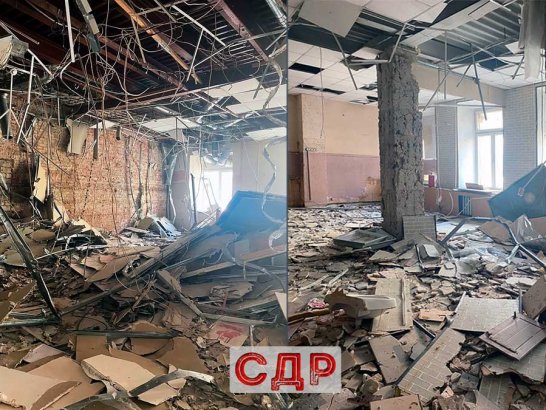 Демонтаж подвесного потолка.