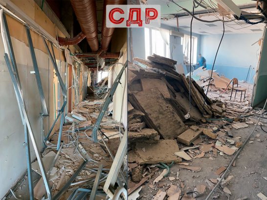 Демонтаж перегородок и звукоизоляции.